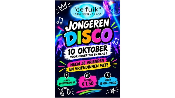 Jongeren Disco | De Fuik